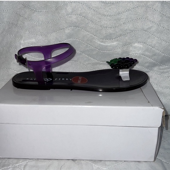 Katy Perry’s Grape 🍇 The Geli Sandal Sz 8M NWT - Picture 10 of 16